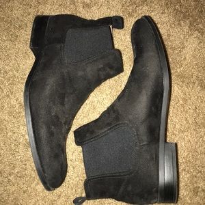 Suede Chelsea boots